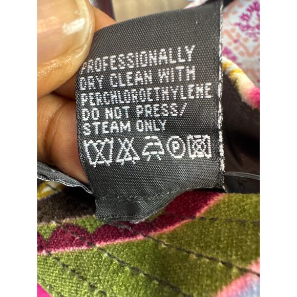 Etcetera Velour Velvet Skirt Women's Size 2 - Picture 6 of 6